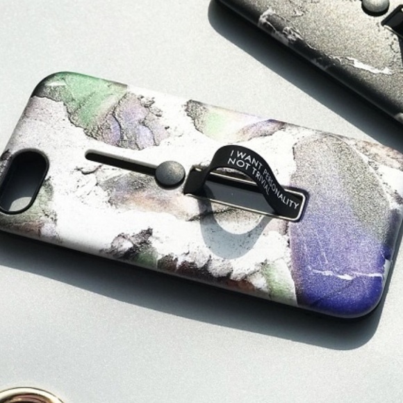 📲iPhone X & 7/8 PLUS multicolor Marble phone case - Picture 3 of 8